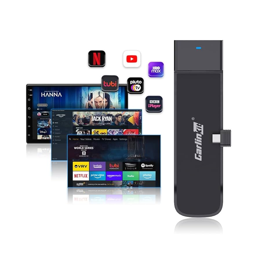 CarlinKit FireDrive Link HDMIアダプター Carlinkit FireDrive Link Adapter - Convert Wired CarPlay to